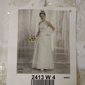 Mary's Halter Ball Dress - Wedding Prom Debutante